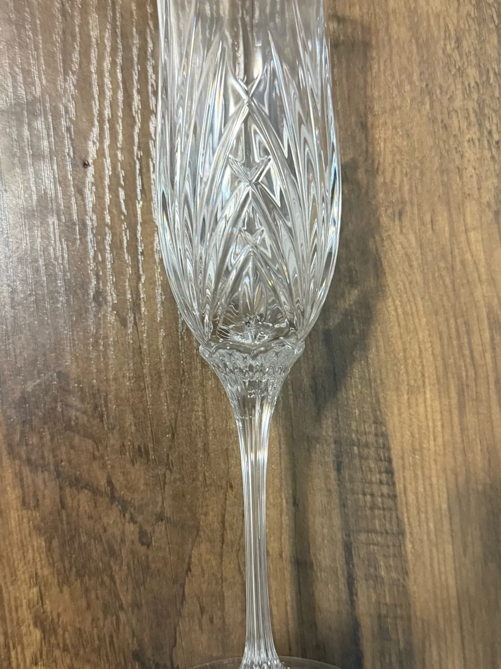 Cristal d’Arques Cortney 4-Flute Champagne Set 24% Lead Crystal Glasses France